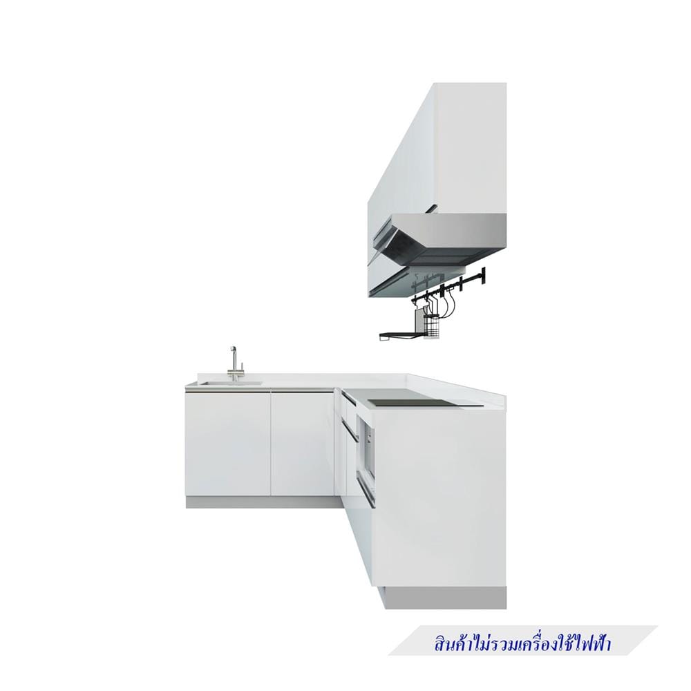 ครัวไม้สำเร็จ STARMARK BLANCE L220_L 220 ซม.