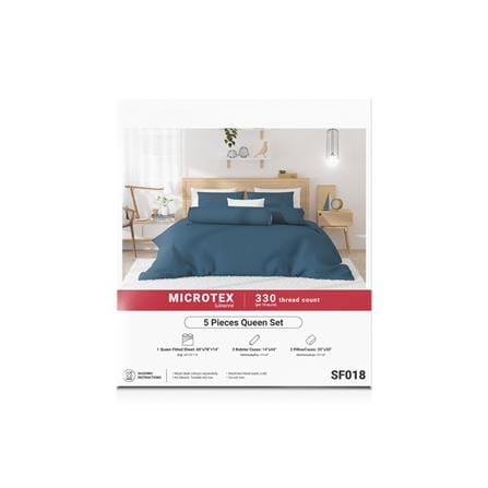 ชุดผ้าปูที่นอน 5 ฟุต 5 ชิ้น FROLINA MICROTEX SF018_3