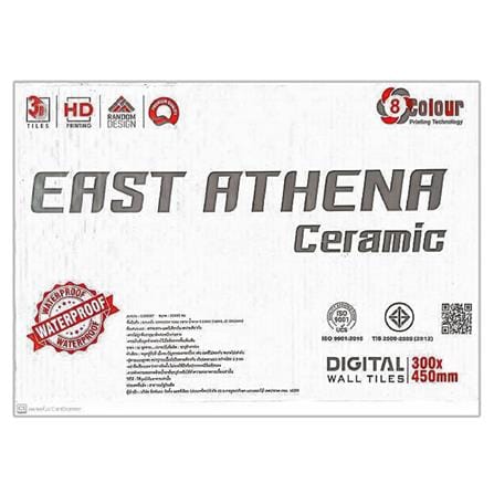 กระเบื้องผนัง 30x45 ซม. EAST ATHENA วเรณ กลาง น้ำตาล 0.81M2_5