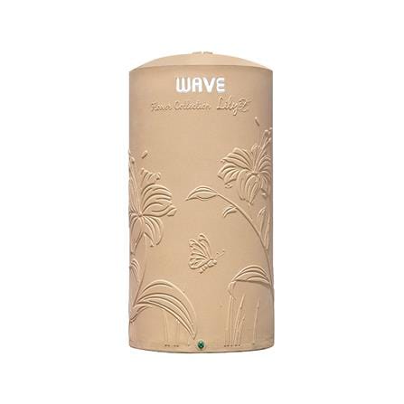 ถังเก็บน้ำ WAVE LILY LOFT 1000 ลิตร สีลอฟท์บราวน์