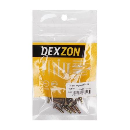 สกรูปลายสว่าน TF DEXZON 8x5/8 นิ้ว 30 ชิ้น_1