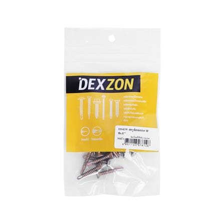 สกรูปลายสว่าน TF DEXZON 8x1 นิ้ว 30 ชิ้น_1