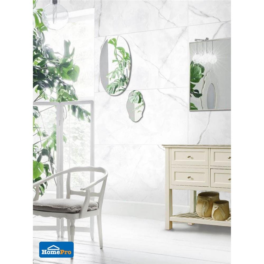 กระเบื้องพื้นพอร์ซเลน 80x160 ซม. TARA แอริโซ ขาว 2.56 ตร.ม.