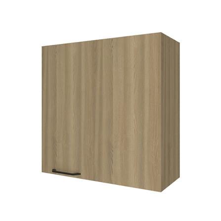 ตู้เข้ามุมขวา PARAZZO ENZO 80x80 ซม. มือจับดำ สีเนเชอรัลโอ๊ก_1