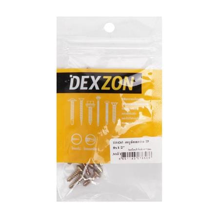 สกรูปลายสว่าน TP DEXZON 8x1/2 นิ้ว 30 ชิ้น_1