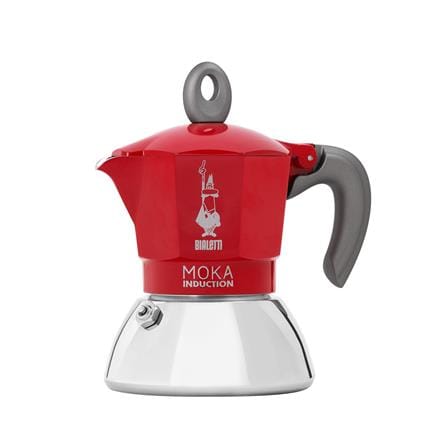 หม้อต้มกาแฟ BIALETTI MOKA INDUZION 2 CUPS สีแดง_0