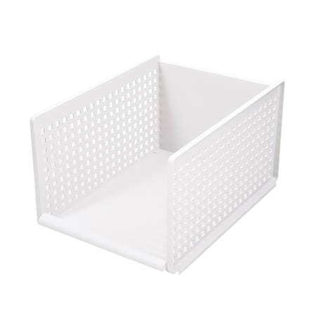 กล่องซ้อนได้ STACKO MAIE 34x45x25.3 ซม. สีขาว_0