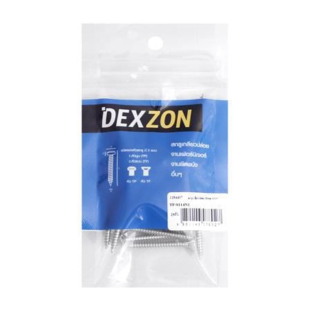 สกรูเกลียวปล่อย TF DEXZON 8X1-1/4 นิ้ว 25 ตัว_1
