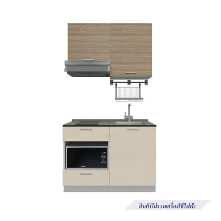 ครัวไม้สำเร็จ STARMARK CONTE 121_R 121 ซม.