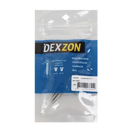 สกรูเกลียวปล่อย TF DEXZON 7X1 นิ้ว 25 ตัว_1