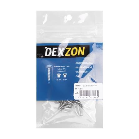 สกรูเกลียวปล่อย TF DEXZON 6X1/2 นิ้ว 25 ตัว_1