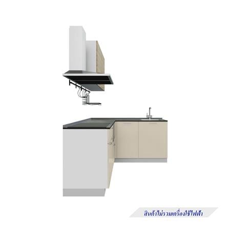 ครัวไม้สำเร็จ STARMARK CONTE L220H_R 220 ซม._2