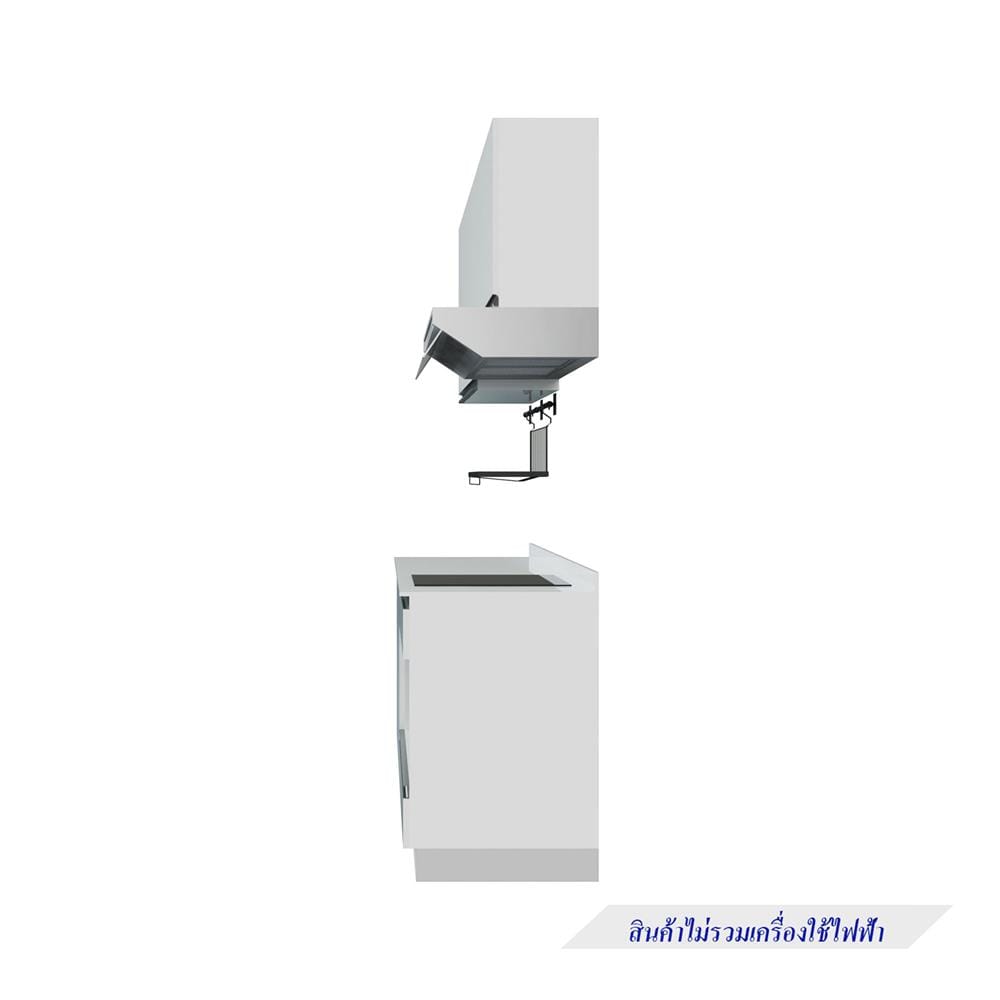 ครัวไม้สำเร็จ STARMARK BLANCE 121_L_NS 121 ซม.