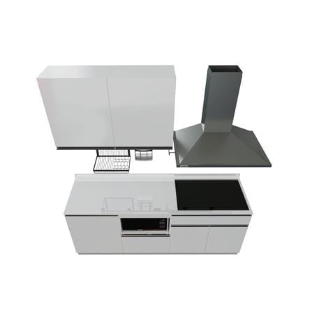 ครัวไม้สำเร็จ STARMARK BLANCE 211H_L_NS 211 ซม._2