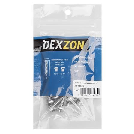 สกรูเกลียวปล่อย TP DEXZON 12X3/4 นิ้ว 25 ตัว_1