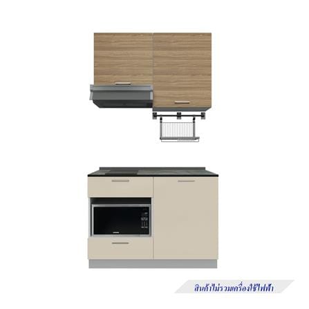 ครัวไม้สำเร็จ STARMARK CONTE 121_R_NS 121 ซม.