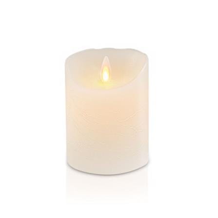 เทียน LED CLAIRE WAX REMOTE RECHARGE DIM 4 นิ้ว 0.3 วัตต์ WARMWHITE สีขาว_1