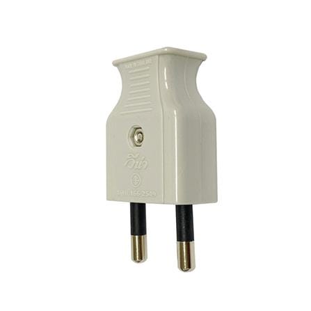 ปลั๊กตัวผู้ 2 ขากลม VENA PP1622 สีเทา_2