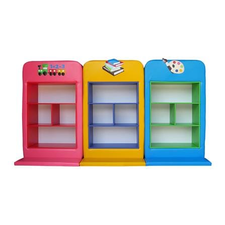 ชั้นวางของเด็ก PLAYSANOOK BOOK สีฟ้า_1