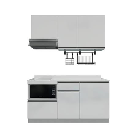 ครัวไม้สำเร็จ STARMARK BLANCE 166_R_NS 166 ซม.