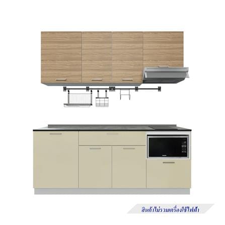 ครัวไม้สำเร็จ STARMARK CONTE 211_L_NS 211 ซม._1