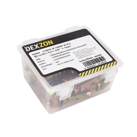 พุกเหล็ก DEXZON 3/8 นิ้ว 25 ชิ้น_2
