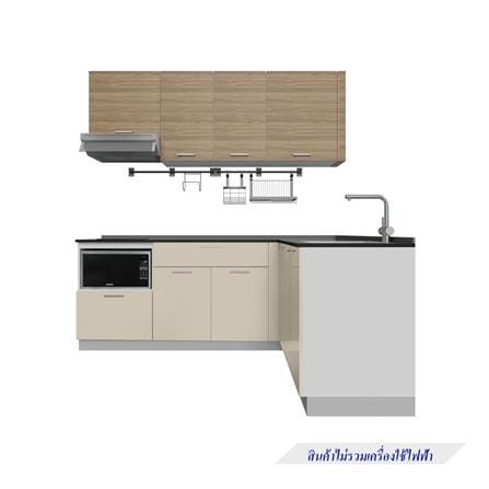 ครัวไม้สำเร็จ STARMARK CONTE L220_R 220 ซม._0