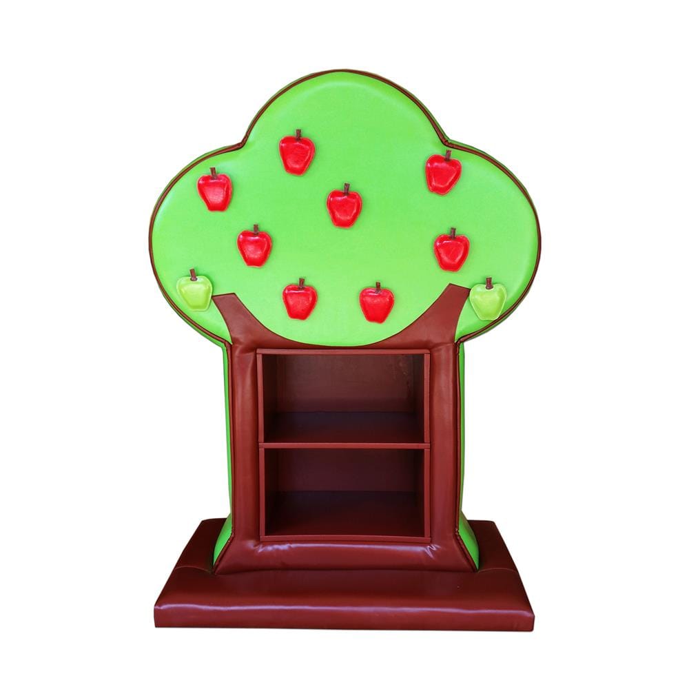 ชั้นวางของเด็ก PLAYSANOOK APPLE TREE สีเขียว/น้ำตาล