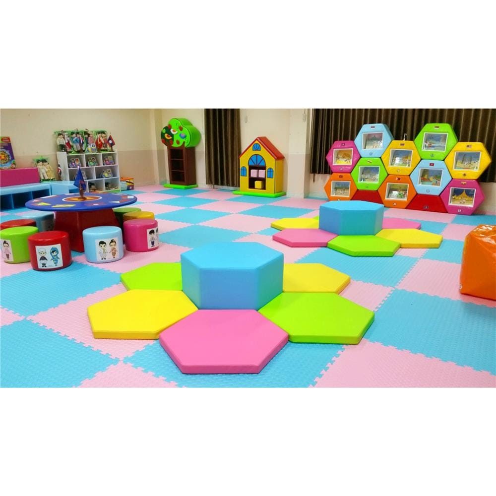 ชั้นวางของเด็ก PLAYSANOOK APPLE TREE สีเขียว/น้ำตาล