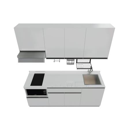 ครัวไม้สำเร็จ STARMARK BLANCE 211_R 211 ซม._2