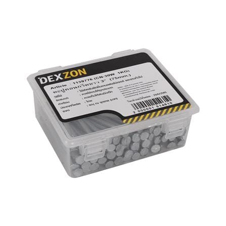 ตะปูคอนกรีตขาว DEXZON 3 นิ้ว 1 กก._1