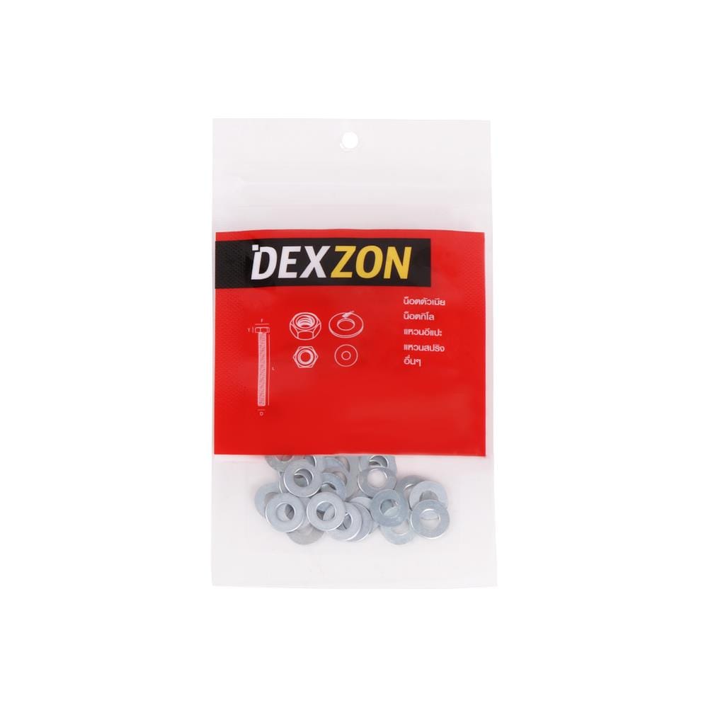 แหวนอีแปะ DEXZON 5x12x0.8 มม. 20 ตัว