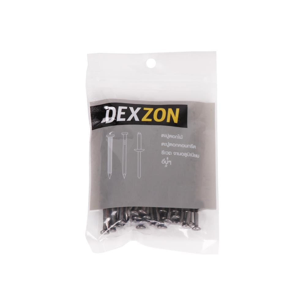 ตะปูตอกไม้ DEXZON 3 นิ้ว 50 ตัว