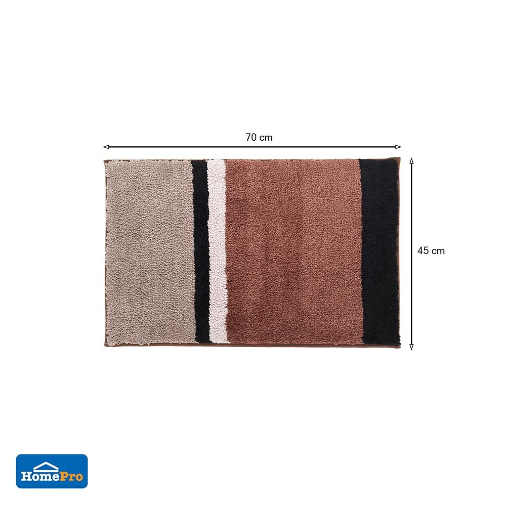 พรม HOME LIVING STYLE MARCHAL 45X70 ซม. สีน้ำตาล