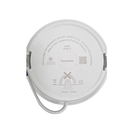 ดาวน์ไลท์ LED PANASONIC NNV70043WE1A 4.9 นิ้ว 15 วัตต์ COOL WHITE สีขาว_3