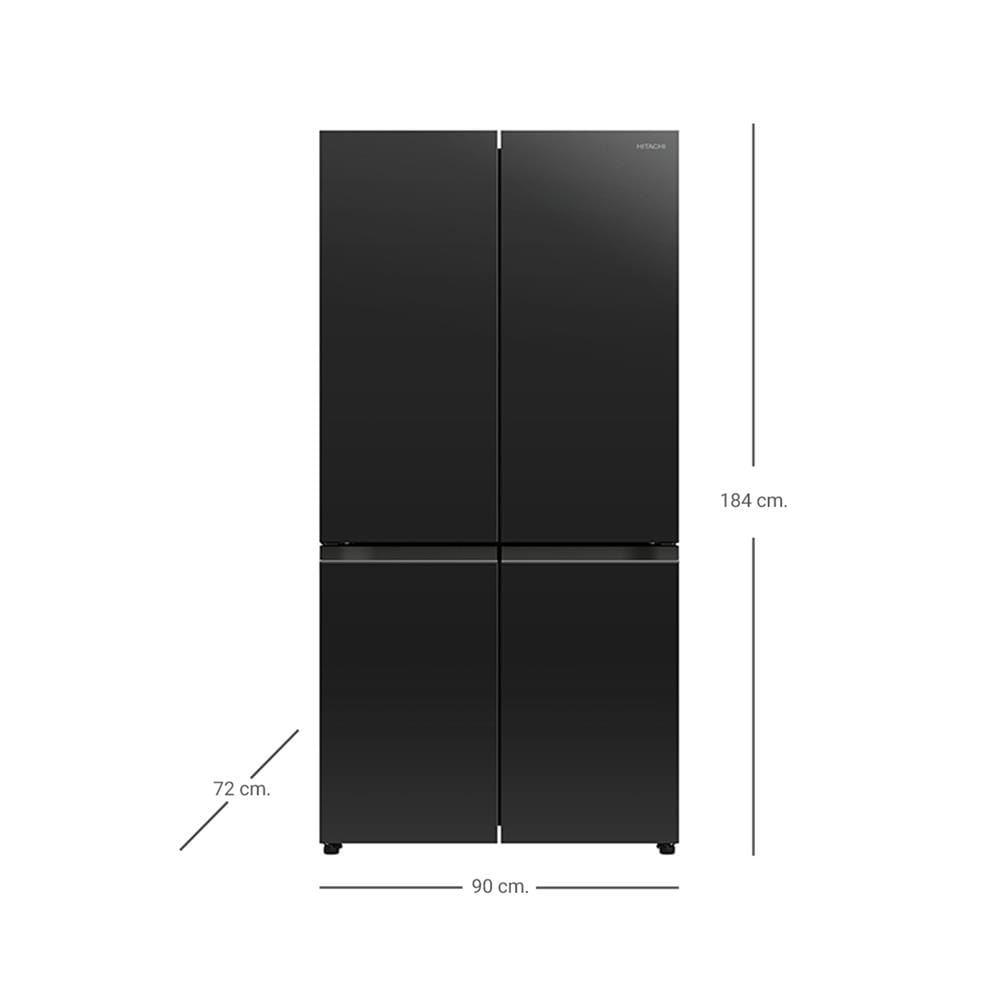 ตู้เย็น MULTI DOOR HITACHI RWB640PTH1 GCK 19.8 คิว กระจกดำ อินเวอร์เตอร์