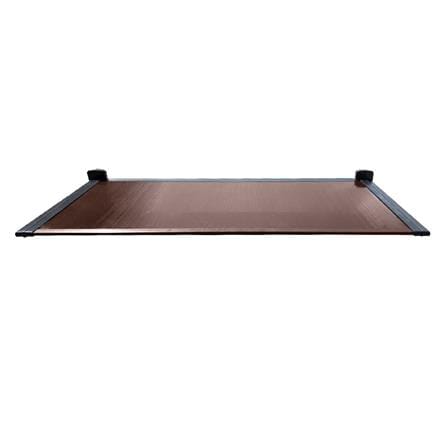 กันสาดโพลีคาร์บอเนต ขาตรง SUNSHIELD 60x120 ซม. สีชา_2