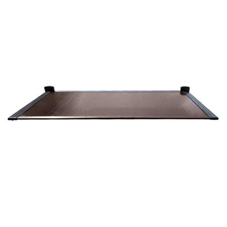 กันสาดโพลีคาร์บอเนต ขาตรง SUNSHIELD 60x120 ซม. สีน้ำตาลเข้ม_2
