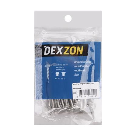 สกรูเกลียวปล่อย TP DEXZON 7X2 นิ้ว 25 ตัว_1
