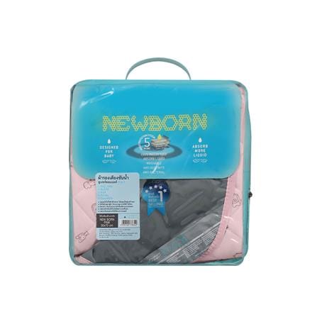 ผ้ารองกันเปื้อน SUPERSORBER NEW BORN สีชมพู_6