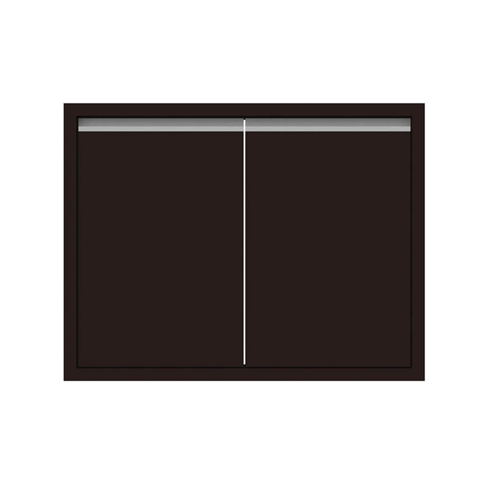 บานซิงค์คู่ JUPITER COCOA BROWN 83x63 ซม. สีน้ำตาล