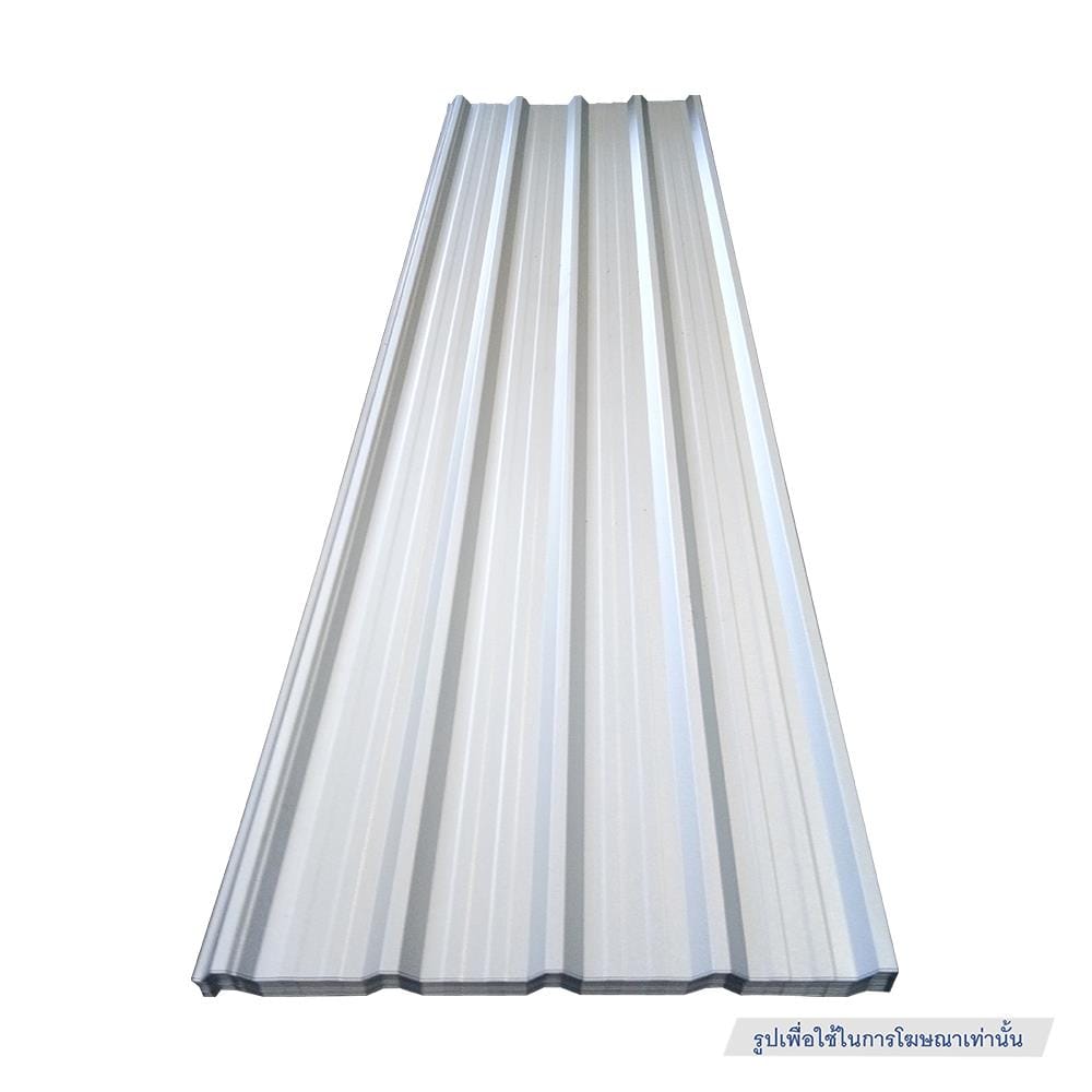 เมทัลชีท SUNSHIELD 0.35 มม. 0.76x4.2 ม. สีอะลูมิเนียม