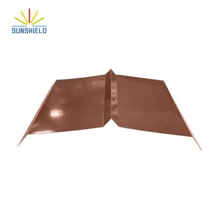 ครอบจั่วเมทัลชีท SUNSHIELD G457 3.10 เมตร สีน้ำตาล_0