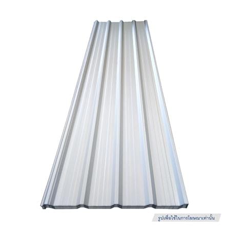 เมทัลชีท SUNSHIELD 0.35 มม. 76x520x0.04 ซม. สีอะลูมิเนียม_3