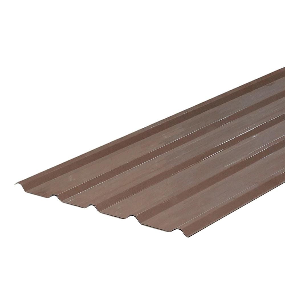 เมทัลชีท SUNSHIELD 0.35 มม. 0.76x3.2 ม. สีน้ำตาล