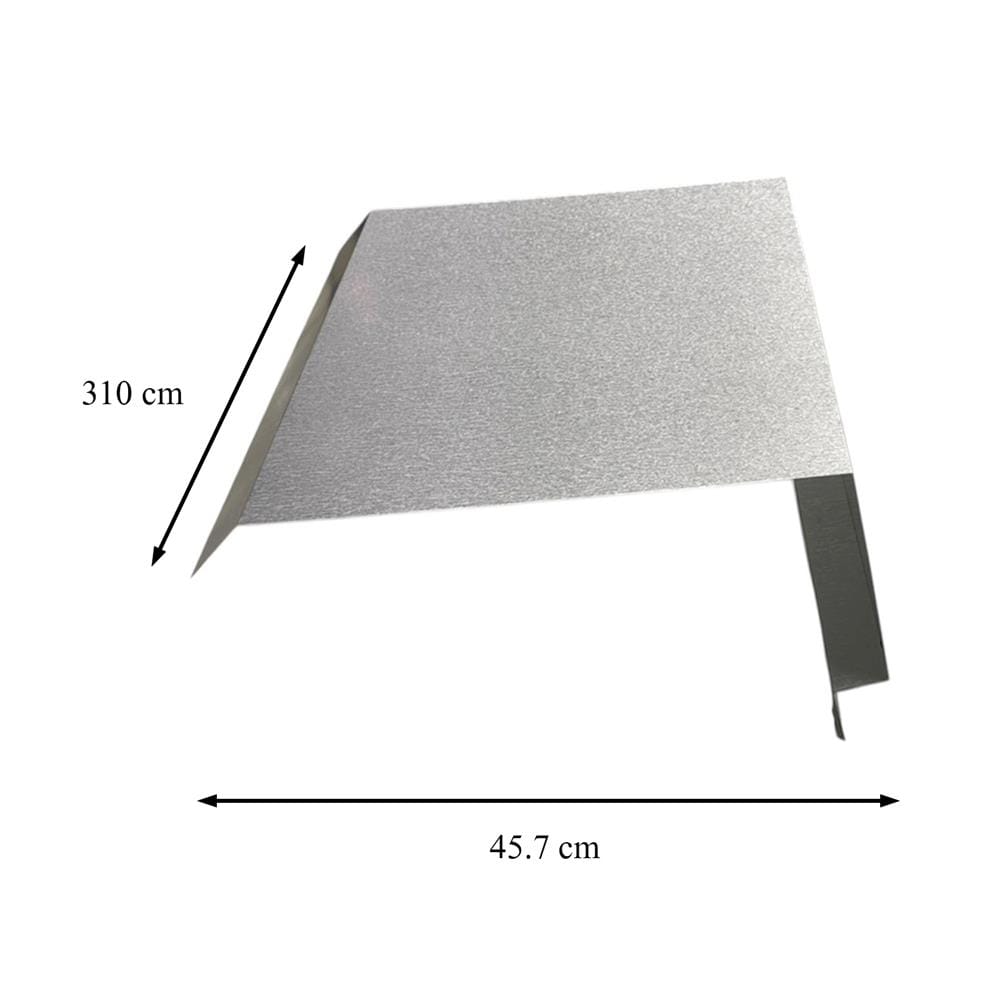 ครอบต่อผนังปูน เมทัลชีท SUNSHIELD G457 3.10 เมตร