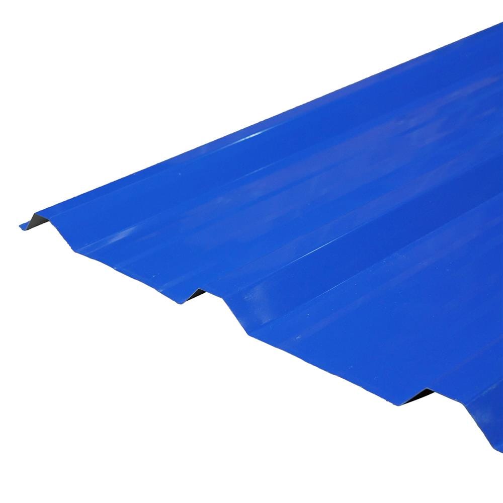 เมทัลชีท SUNSHIELD 0.35 มม. 0.76x3.2 ม. สีน้ำเงิน