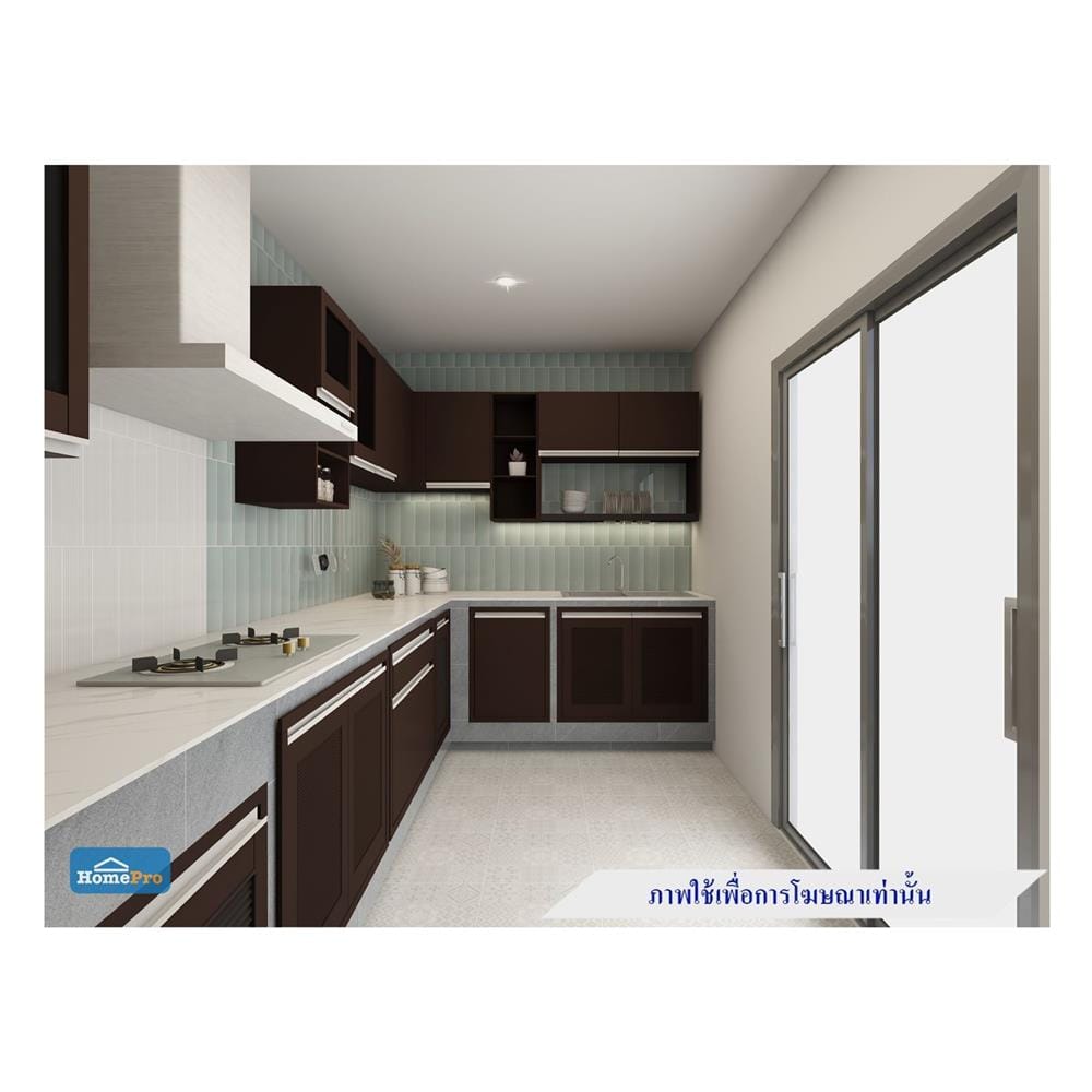 บานซิงค์เดี่ยว JUPITER COCOA BROWN 43x63 ซม. สีน้ำตาล