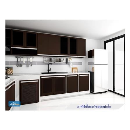 บานซิงค์เดี่ยว JUPITER COCOA BROWN 43x63 ซม. สีน้ำตาล_1