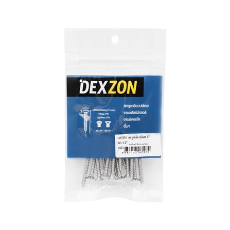 สกรูเกลียวปล่อย TF DEXZON 8X1-1/2 นิ้ว 15 ตัว_1